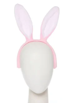 Pink Bunny Ears Headband