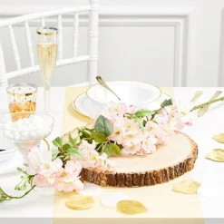 Pink Cherry Blossom Spray Decoration - 1.25M