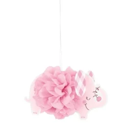 Pink Floral Elephant Pom Pom Decorations (3Pk)