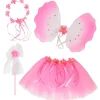 Pink Flower Fairy Accessory Kit - Child