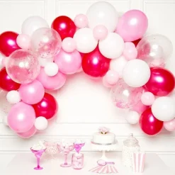 Pink Latex Balloon Arch Garland - 70 Balloons