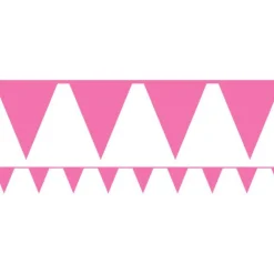 Pink Paper Bunting - 4.5M