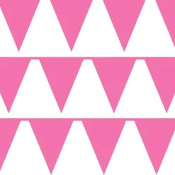 Pink Paper Bunting - 4.5M