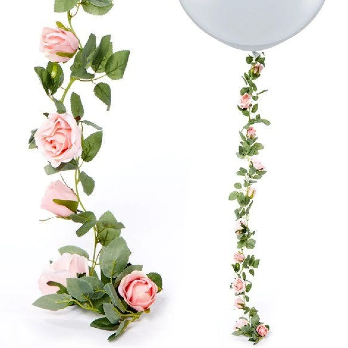 Pink Rose Garland - 1.75M