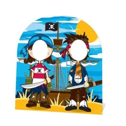 Pirate Friends Stand In Photo Prop - 120Cm X 94Cm