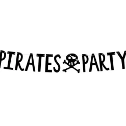 Pirate Happy Birthday Letter Banner - 1M