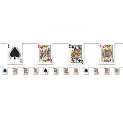 Playing Card Plastic Bunting - 3.66M