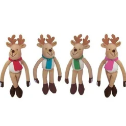 Plush Hanging Reindeer - 28Cm