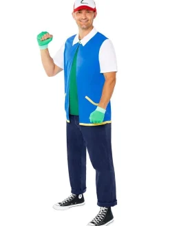 Pokemon Ash - Adult Costume