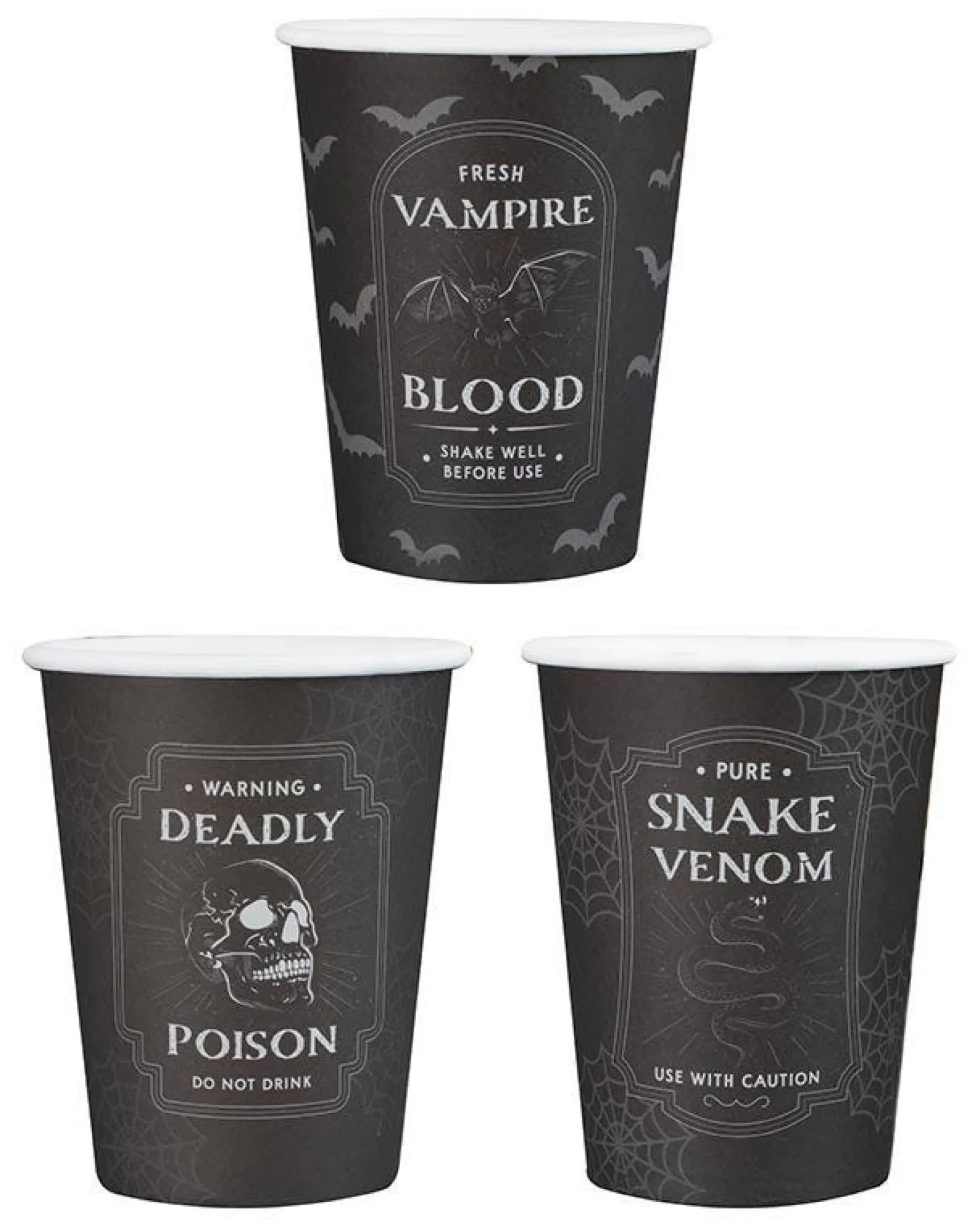Potion Labels Paper Cups (8Pk)