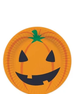 Pumpkin Fun Paper Plates