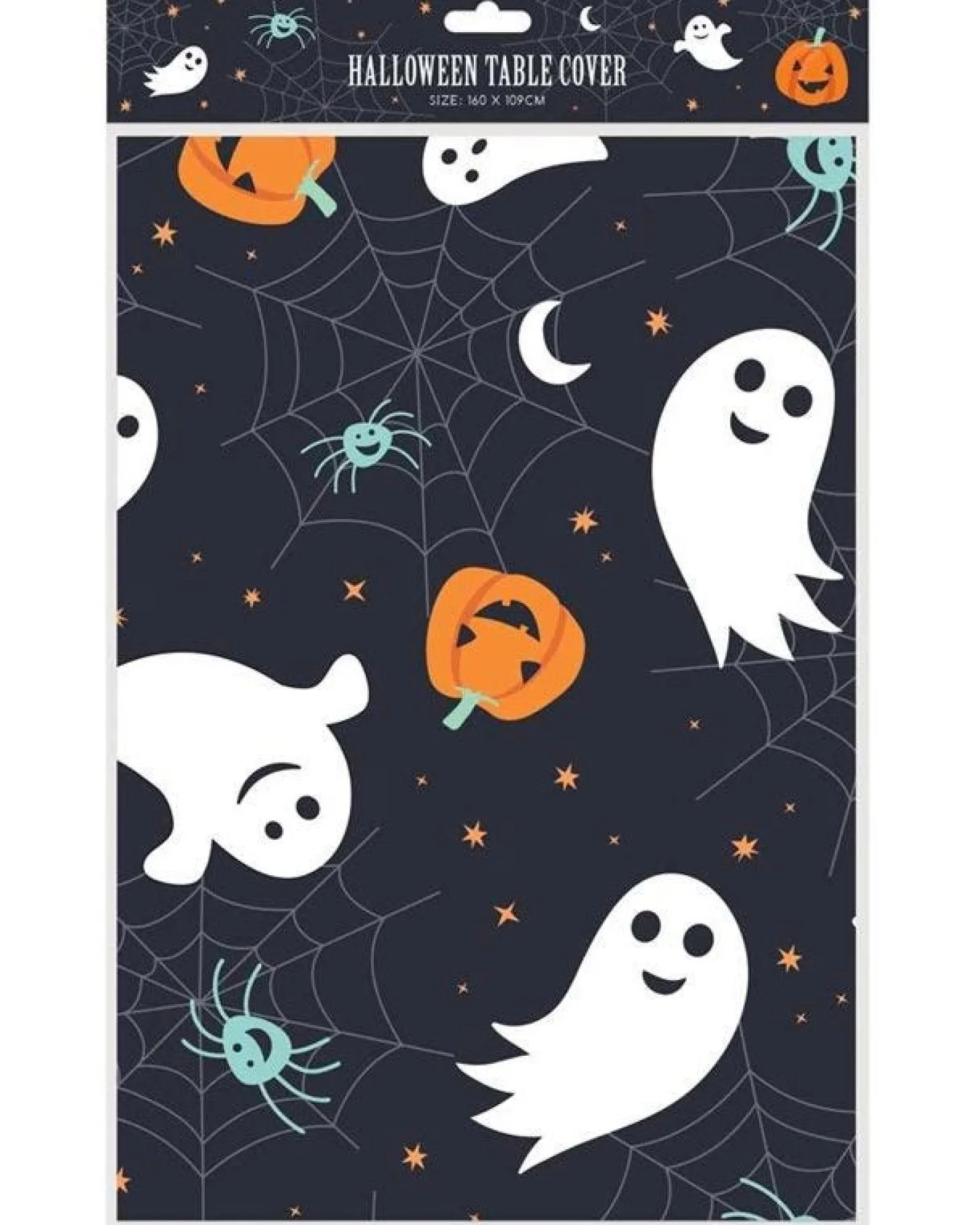 Pumpkin Fun Table Cover - 1.6M X 1.09M