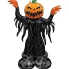 Pumpkin Head Ghost Airloonz Balloon - 53"