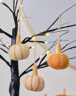 Pumpkin Tree Decorations (3Pk)