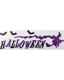 Purple Halloween Gel Clings - 15.5Cm X 53Cm