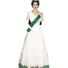 Queen Elizabeth 1954 Coronation Carboard Cutout - 181Cm X 74Cm