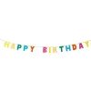Rainbow Happy Birthday Paper Garland - 3M