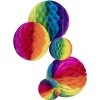 Rainbow Honeycombs (5Pk)