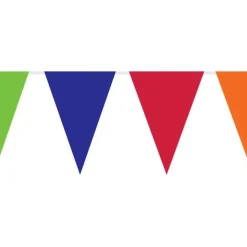 Rainbow Plastic Bunting - 10M
