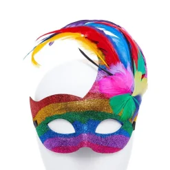 Rainbow Pride Masquerade Mask