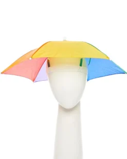 Rainbow Umbrella Hat