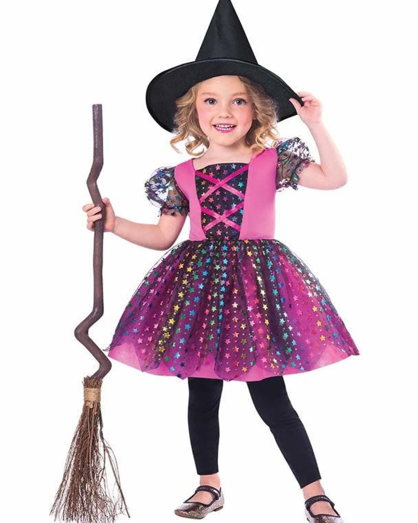 Rainbow Witch Costume - Childs Costume