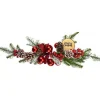 Red Berry And Pine Foliage Swag - 57Cm