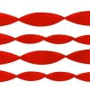 Red Crepe Paper Streamer - 24M