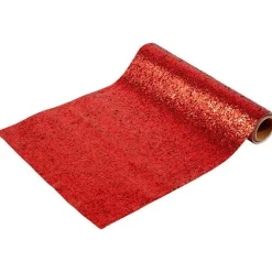 Red Glitter Table Runner - 1.8M