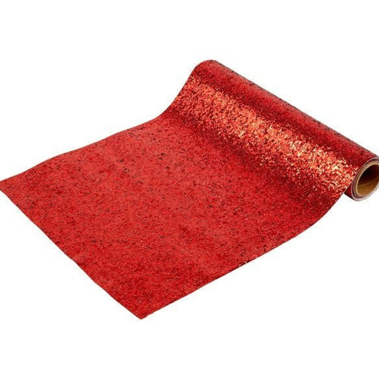 Red Glitter Table Runner - 1.8M