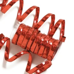 Red Holographic Streamers