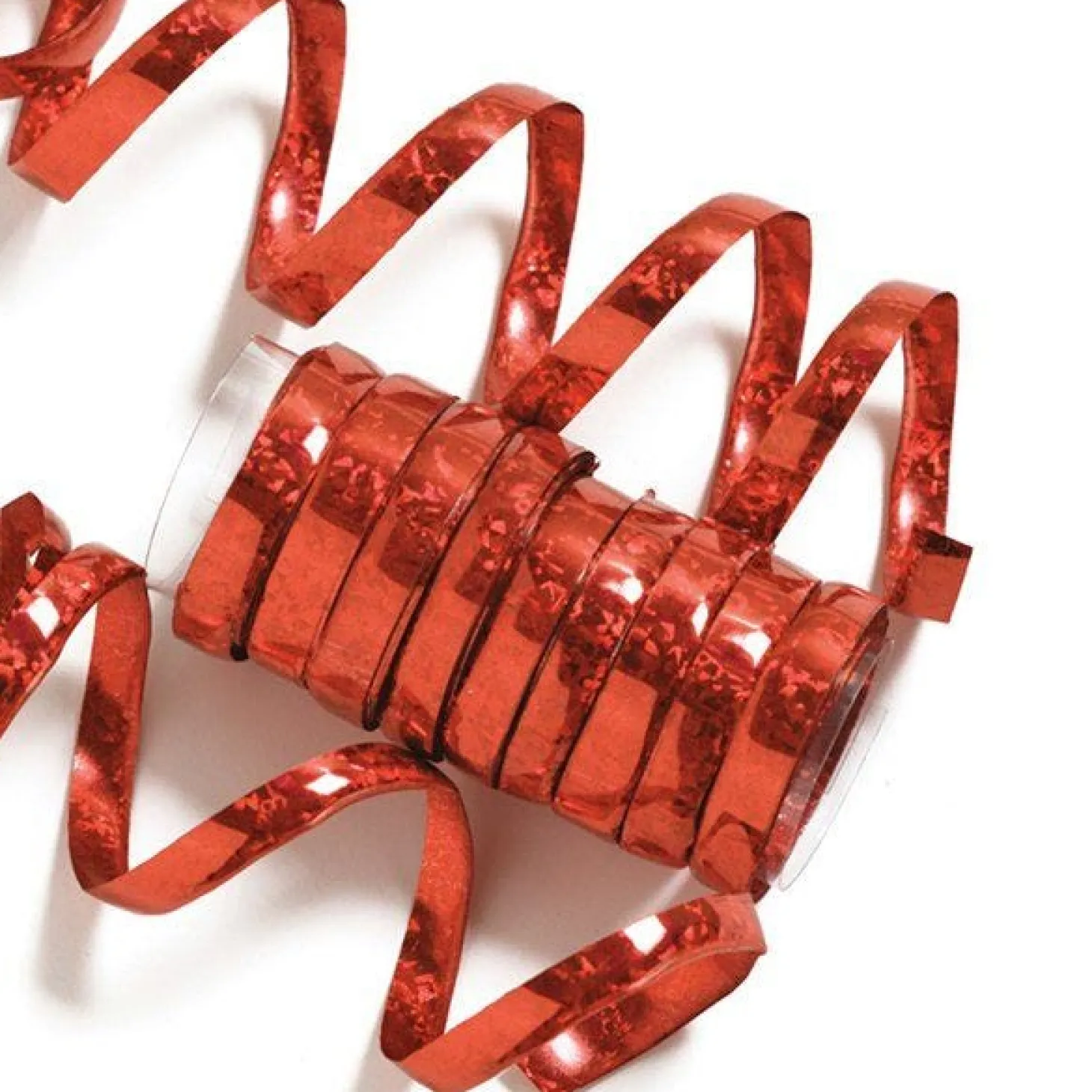 Red Holographic Streamers