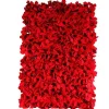 Red Hydranga Flower Wall - 40X60Cm
