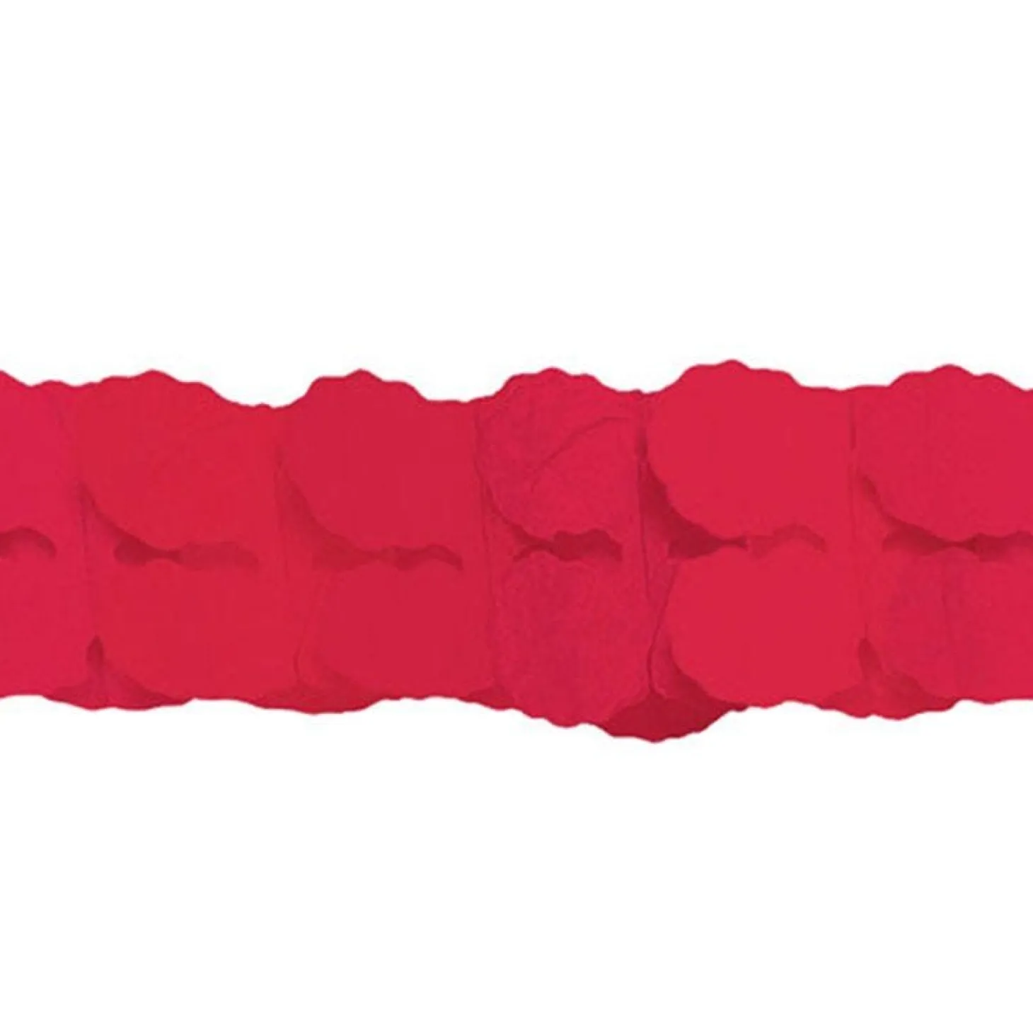 Red Paper Garland - 3.65M