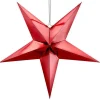 Red Paper Star Hanging Decoration - 70Cm
