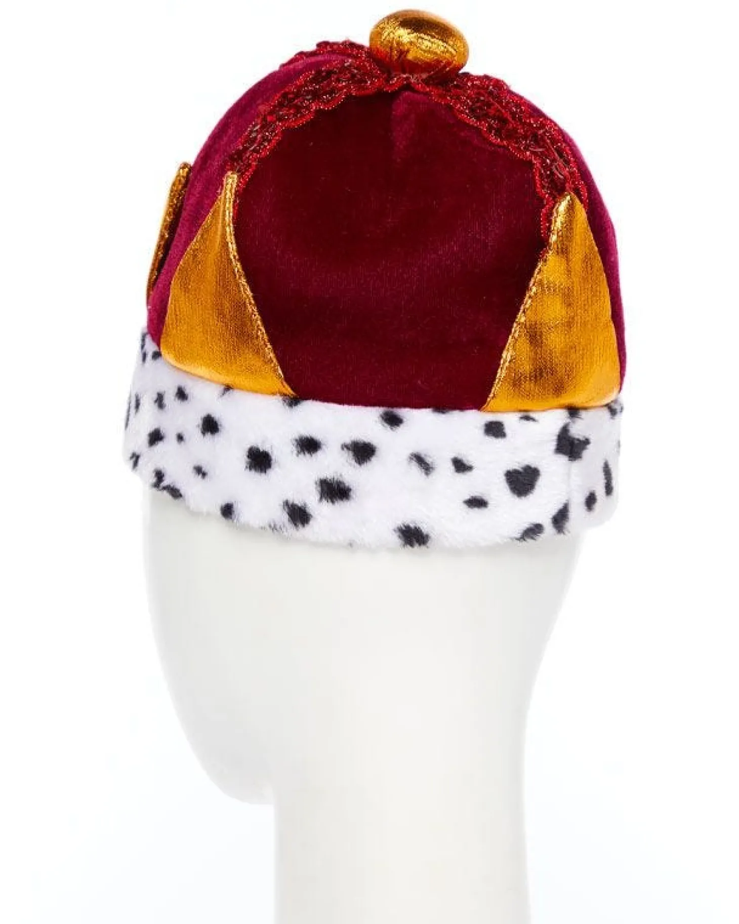 Red Plush King's Crown