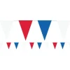 Red, White & Blue Plastic Pennant Bunting - 36M