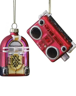 Retro Music Set Tree Decoration