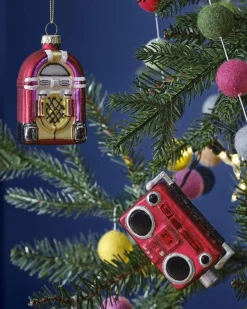 Retro Music Set Tree Decoration