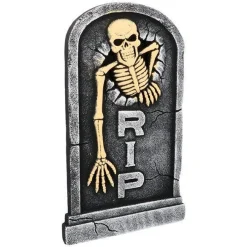 Rip Skeleton Tombstone - 56Cm