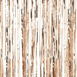 Rose Gold Foil Curtain - 2.5M X 1M