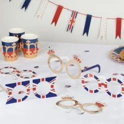 Royal Customisable Paper Glasses