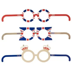 Royal Customisable Paper Glasses