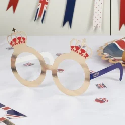 Royal Customisable Paper Glasses
