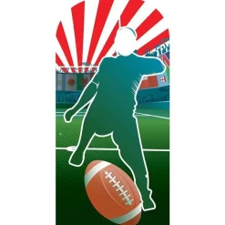 Rugby World International Union Stand-In Cardboard Photo Prop - 185Cm X 90Cm