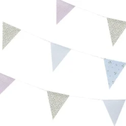 Rustic Country Floral Paper Bunting - 10M