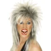 80S Blonde Rock Diva Wig