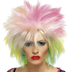 80S Cute Neon Wig