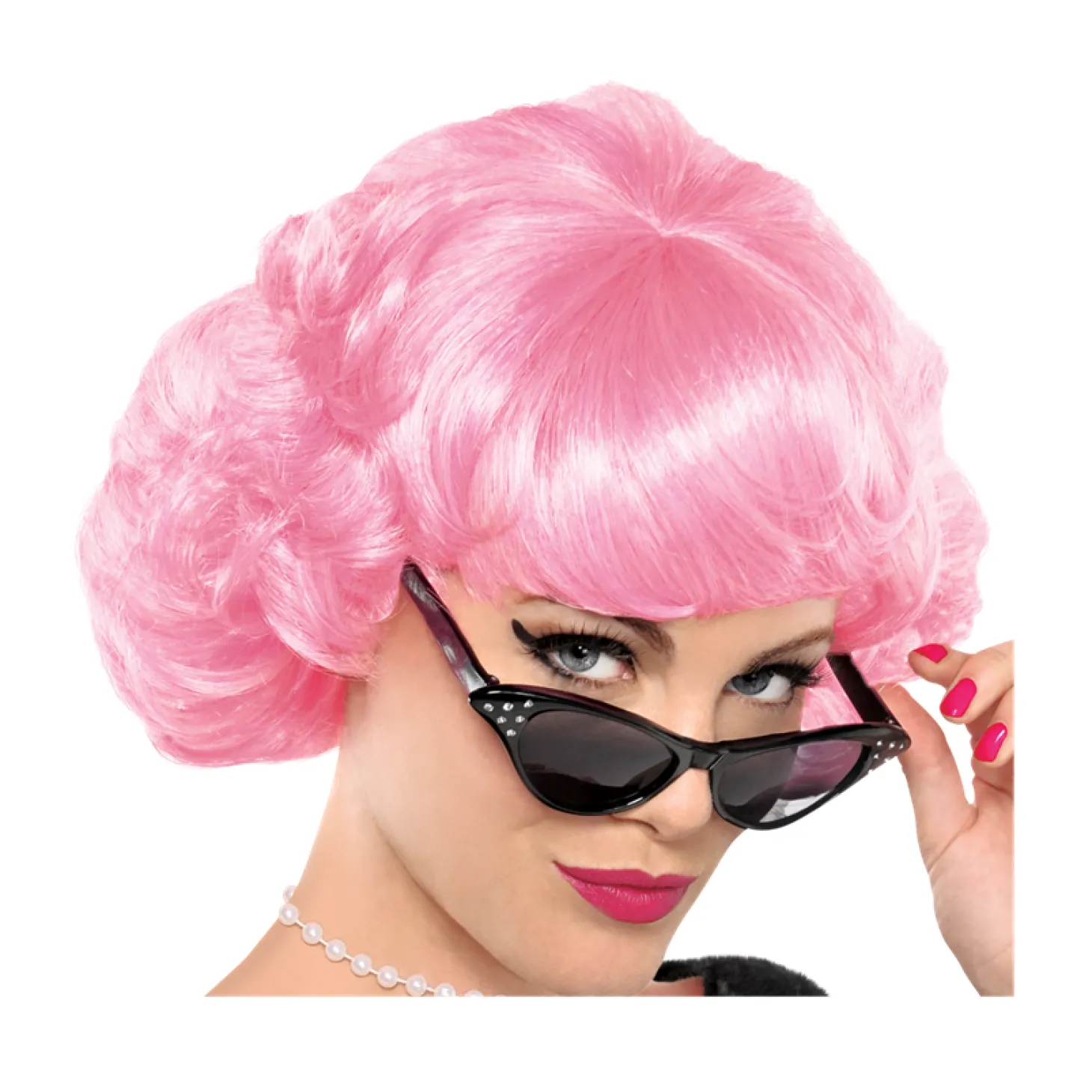 50S Pink Wig