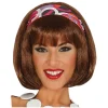 60S Short Brown Wig